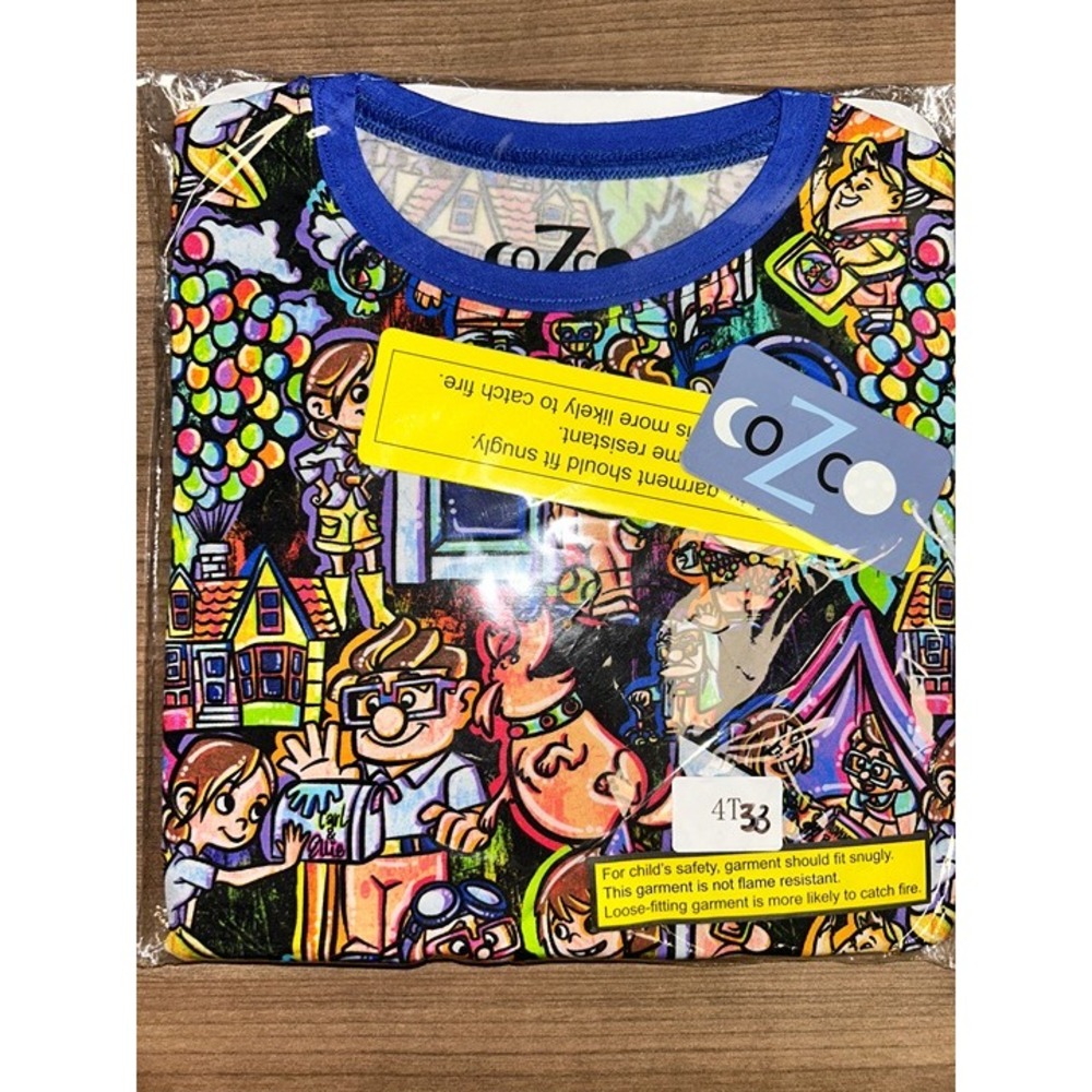 CoZco Bamboo The Greatest Adventure‎ Long sleeve set 4T NIB